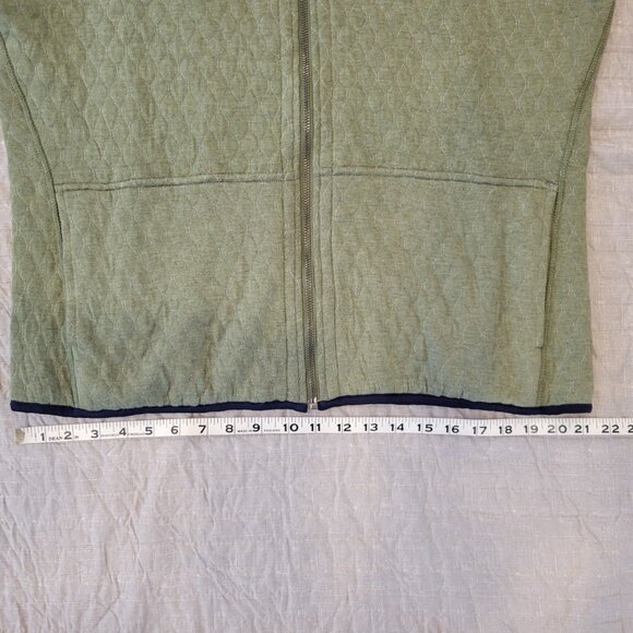 Bonobos Men’s Quilted Vest in Green / Gray Size Large - Picture 6 of 8